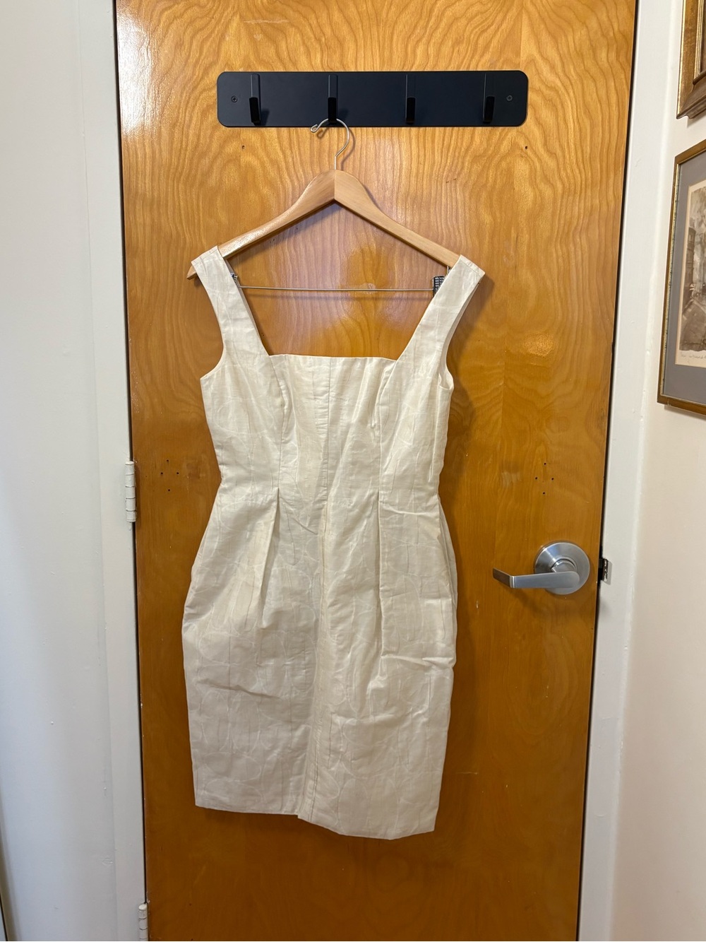 Charles Chang-Lima white short dress